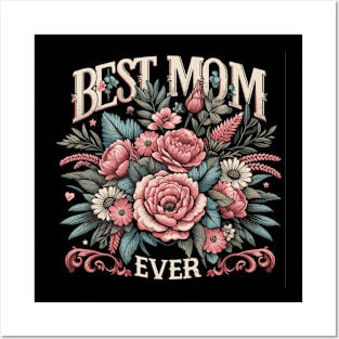 the best rocking mom in the world Posters and Art